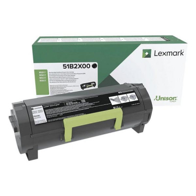 Lexmark 51B2X00 (51B0XA0), originálny toner, čierny