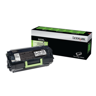 Lexmark 52D2X0L, originálny toner, čierny