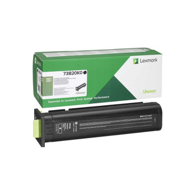 Lexmark 73B20K0 (73B20K0), originálny toner, čierny