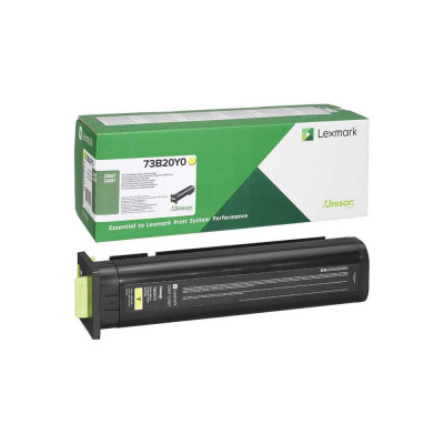 Lexmark 73B20Y0 (73B0040), originálny toner, žltý