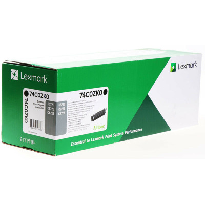 Lexmark 74C0ZK0 (74C0Z10), originálny valec, čierny