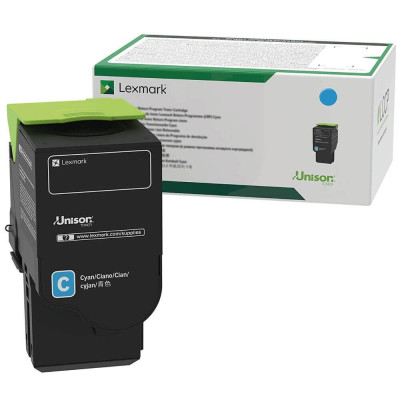 Lexmark 75M2XC0 (75M0X20), originálny toner, azúrový, 11700 strán