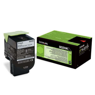 Lexmark 80C2HK0 (80C2HKE, 80C0H10), originálny toner, čierny