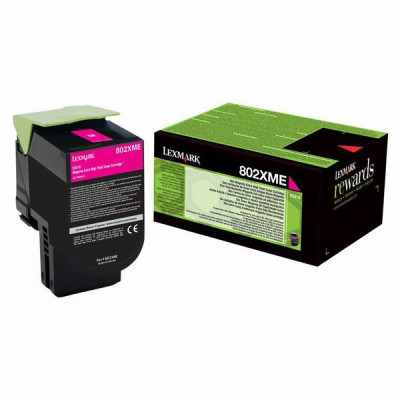 Lexmark 80C2XM0 (80C2XME), originálny toner, purpurový