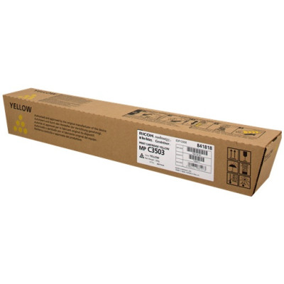 Ricoh 841818, originálny toner, žltý