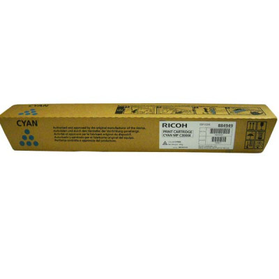 Ricoh 888643 (884949, 842033), originálny toner, azúrový