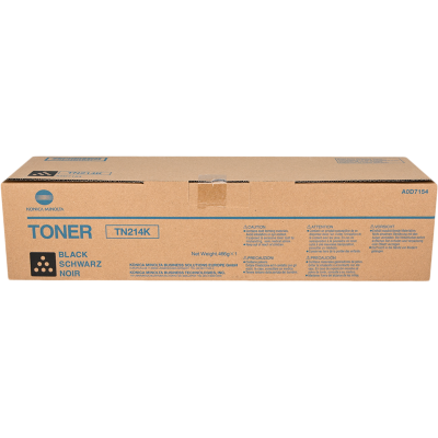 Konica Minolta TN-214K (A0D7154), originálny toner, čierny