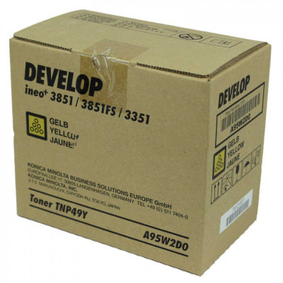 Develop TNP-49Y (A95W2D0), originálny toner, žltý