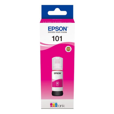 Epson C13T03V34A (101), originálny atrament, purpurový, 70ml