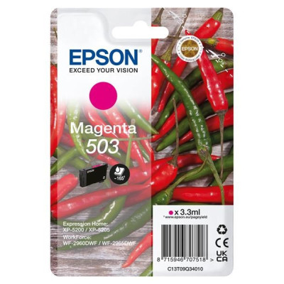 Epson T09Q3 (C13T09Q34010, 503), originálny atrament, purpurový, 3,3 ml