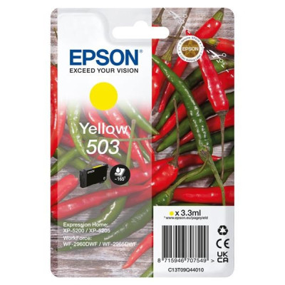 Epson T09Q4 (C13T09Q44010, 503), originálny atrament, žltý, 3,3 ml