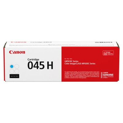 Canon 045HC (1245C002), originálny toner, azúrový, 2200 strán