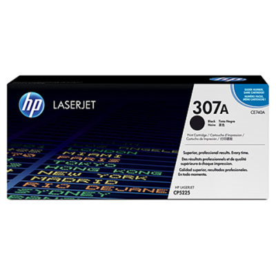 HP CE740A (307A), originálny toner, čierny