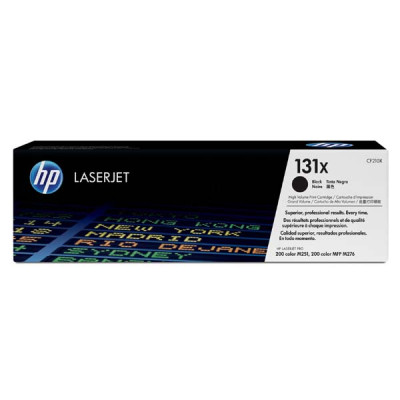 HP CF210X (131X), originálny toner, čierny, 2400 strán