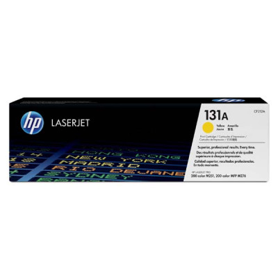 HP CF212A (131A), originálny toner, žltý, 1800 strán