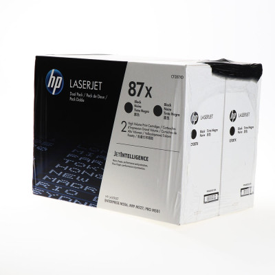 HP CF287XD (87X), originálny toner, čierny, 2-pack