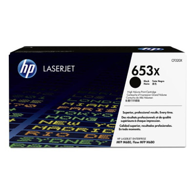 HP CF320X (653X), originálny toner, čierny