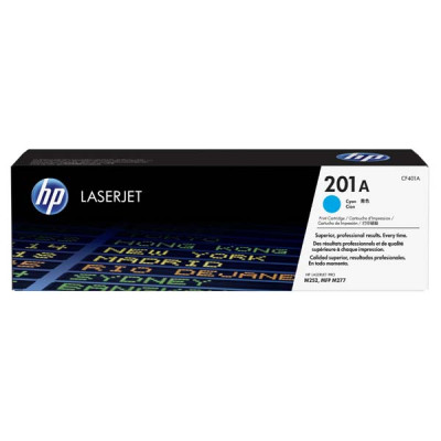 HP CF401A (201A), originálny toner, azúrový