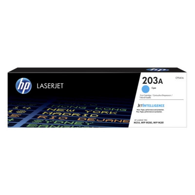 HP CF541A (203A), originálny toner, azúrový