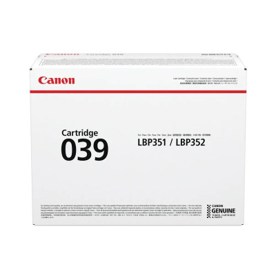 Canon 039 (0287C001), originálny toner, čierny