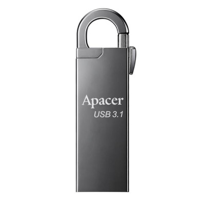 Apacer USB flash disk, USB 3.0, 128 GB, AH15A, strieborný