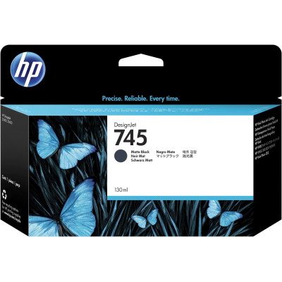 HP F9J99A (745), originálny atrament, matne čierny, 130ml