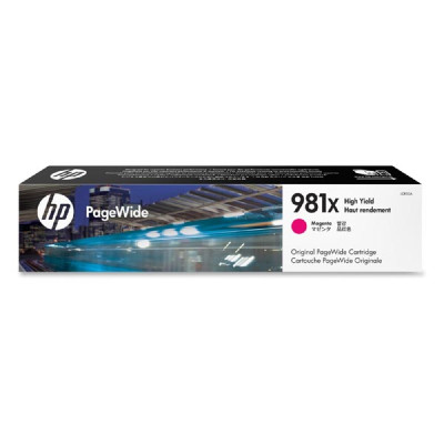 HP L0R10A (981X), originálny atrament, purpurový, 114,5 ml