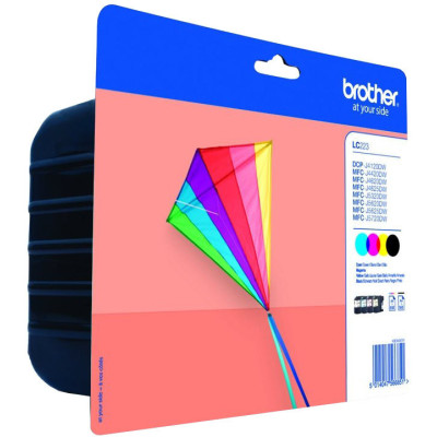 Brother LC-223VALBP, originálny atrament, CMYK, 4-pack