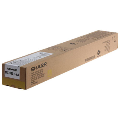 Sharp MX-36GTYA, originálny toner, žltý