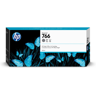 HP P2V93A (766), originálny atrament, šedý, 300 ml