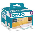 Dymo papírové štítky 89mm x 36mm, průhledné, velké, 260 ks, 99013, S0722410