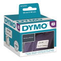 Dymo papírové štítky 101mm x 54mm, biela, pro přepravu, 220 ks, 99014, S0722430