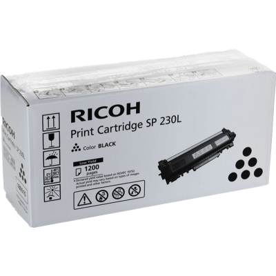 Ricoh 408295 (SP 230L), originálny toner, čierny