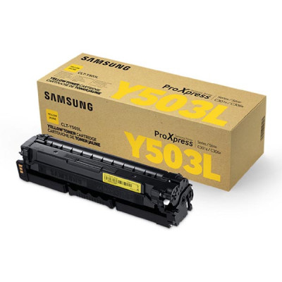 Samsung CLT-Y503L (SU491A), originálny toner, žltý