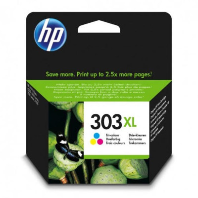 HP T6N03AE (303XL), originálny atrament, farebný, 10 ml, XL