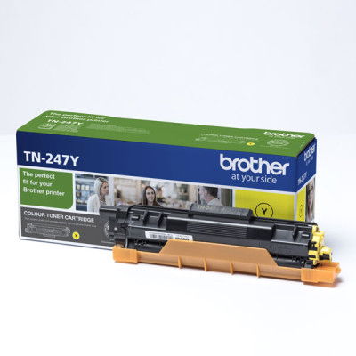 Brother TN-247Y, originálny toner, žltý