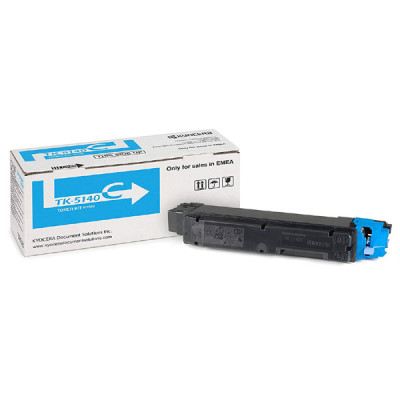 Kyocera TK-5140C (1T02NRCNL0), originálny toner, azúrový