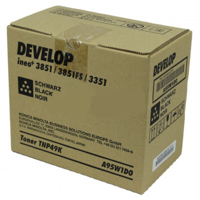 Develop TNP-49K (A95W1D0), originálny toner, čierny