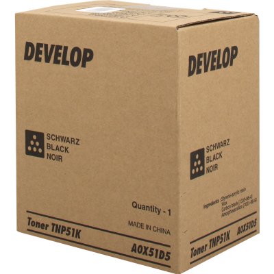 Develop TNP-51K (A0X51D5), originálny toner, čierny