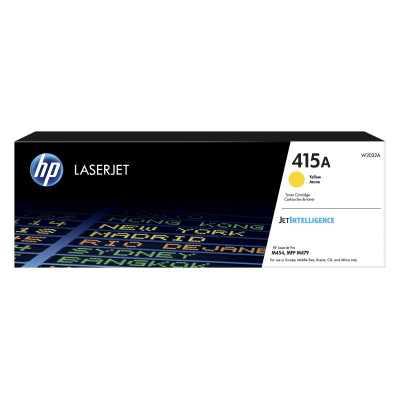 HP W2032A (415A), originálny toner, žltý, 2100 strán