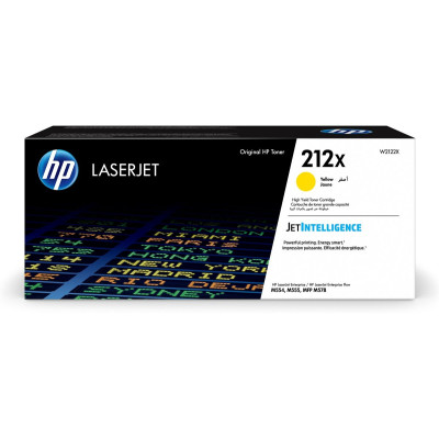 HP W2122X (212X), originálny toner, žltý