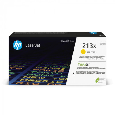 HP W2132X (213X), originálny toner, žltý, 6000 strán