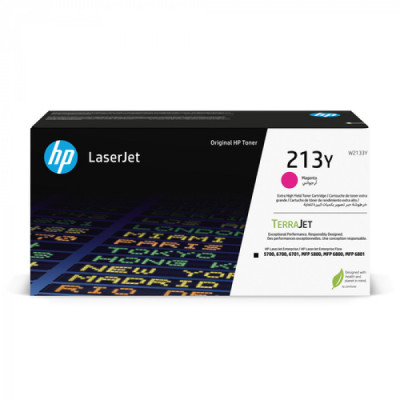 HP W2133Y (213Y), originálny toner, purpurový