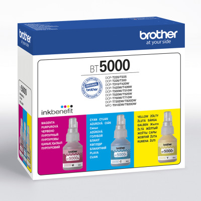 Brother BT-5000CLVAL (BT5000CLVAL), originálny atrament, CMY, 5000 strán