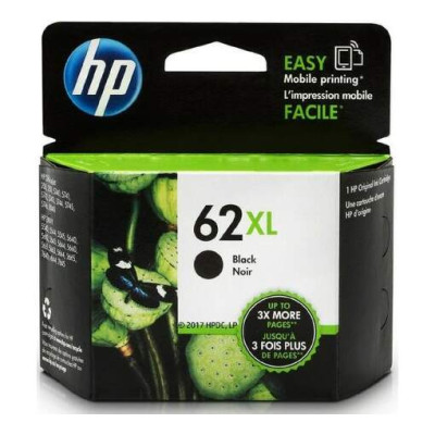 HP C2P05AE (62XL), originálny atrament, čierny