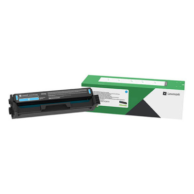 Lexmark C332HC0 (C330H20), originálny toner, azúrový