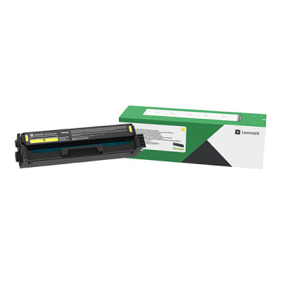 Lexmark C332HY0 (C330H40), originálny toner, žltý