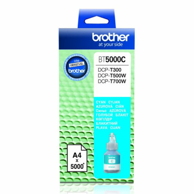 Brother BT-5000C, originálny atrament, azúrový, 41,8 ml