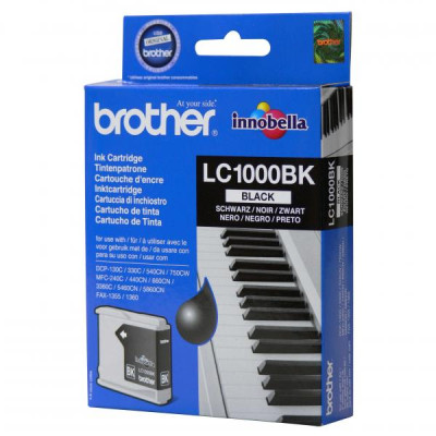 Brother LC-1000Bk, originálny atrament, čierny