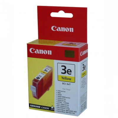 Canon BCI-3eY (4482A002), originálny atrament, žltý, 13 ml